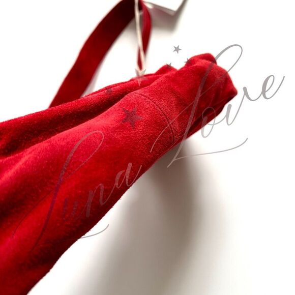 FREE PEOPLE Siren Suede Shoulder/Crossbody Bag In Garnet Dark Red NWT - Picture 4 of 8